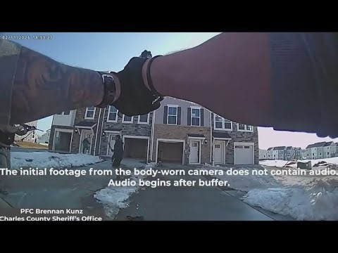 Charles County officer-involved shooting body camera video released