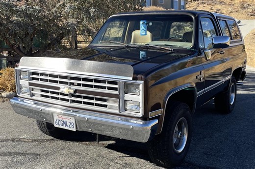 No Reserve: 1986 Chevrolet K5 Blazer Silverado 4x4