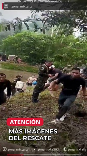 ⚠️ ¡IMPACTANTE! Así fue el rescate tras caída del Hércules