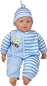 Lissi Dolls - Talking Baby 16 Inches, Blue