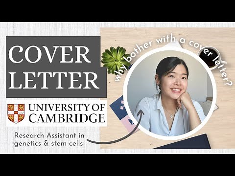 How to Write a Cover Letter for a Research Assistant Position | Biomedical Science Job Applications