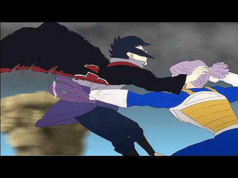 Trunks vs Sasuke - Fan Animation ‪@HADJIMEx‬ #fananimation #anime