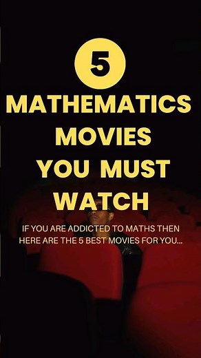 5 must watch movies for students of Mathematics #mathematics #movies #student
