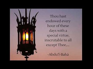 Bahai Fasting - Elika Mahony