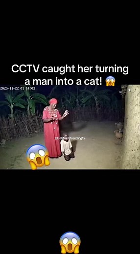 Elderly Woman's Supernatural Transformation Caught on CCTV