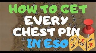 How to get ALL Treasure Chest Map Pins in ESO ADDON GUIDE