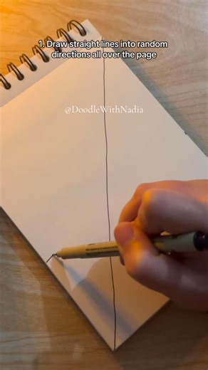 Doodle with Nadia on Instagram: "Day 360 of Easy patterns Tutorial 😻 • Comment the word “ TEMPLATES “ to get a direct link in your DMs to my 30 doodle templates and many more 😍✨💜 • Comment the words “ PENS ” to get a direct link in your DMs . . #art #doodle #templates #practicesheets #drawing #dotd #tutorial #zentangleart #doodlewithnadia #zentangle #zentanglepattern #360 #mandalaart #doodlepattern #illusionart #creative #dailychallenge #dailydoodlechallenge #satisfyingart #CreativeFun #Doodl