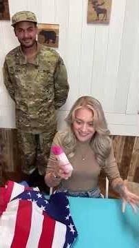 Her birthday wish came true, watch the surprise 💕🪖