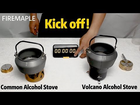 Testing-Fire Maple Volcano Alcohol Camping Stove