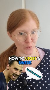 312K views · 2.2K reactions | Some big no-nos for Swedes . Which ones are common where you are from? 樂 Learn Swedish language AND culture with us! Join the 100% beginners course that starts next week. Live on Zoom. Link in bio! ☝️ | Fun Swedish | Facebook