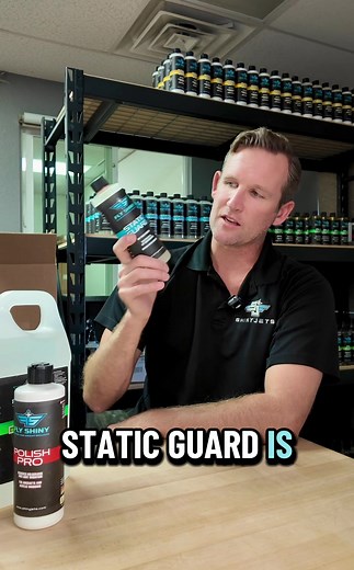 Stop dust and streaks fast with Static Guard—perfect for brightwork and glass. FlyShiny.com ✈️ #StaticGuard #FlyShiny #AircraftDetailing #AviationLife #ProShineCrew @shiny_jets_official