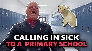 Prank Calling in Sick to School! 🤒📞 “I Think I Swallowed My Homework” 😂