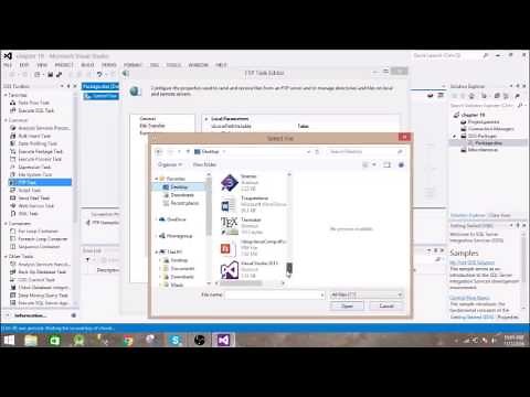 12.Send a file to FTP in SSIS