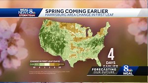 Spring is starting earlier