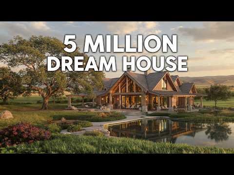 5 Million Dollar Luxury Countryside Dream House Tour | Stunning Rustic USA Mansion