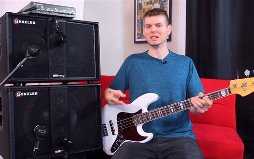 Genzler贝司斯箱体BASS ARRAY Series 2 - 210 & 115演示--Nate Navarro