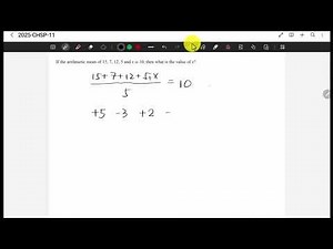 2025 Mathcounts Chapter Round Question 11 Follow Hudson