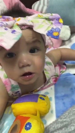 ตื่นนอนใหม่ ก็จะประมาณนี้น้องนิชา #เด็กน้อยน่ารัก #หลานสาว