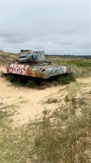Forgotten Giants: Sherman Wrecks in Normandy #ShermanTank #MilitaryHistory #Shorts #Armor