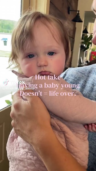 Having a baby young doesn't mean life is over