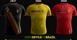 Voici le nouveau maillot des Diables Rouges