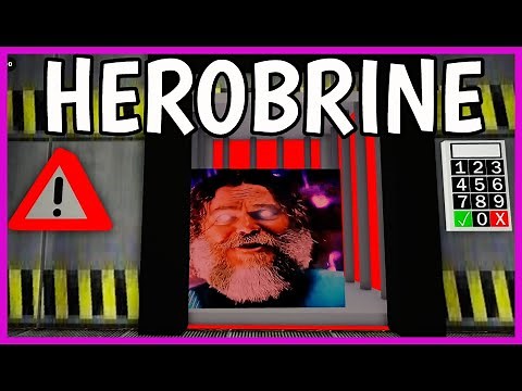 Survive HEROBRINE in AREA 51 How to ESCAPE [ CODE ] Roblox
