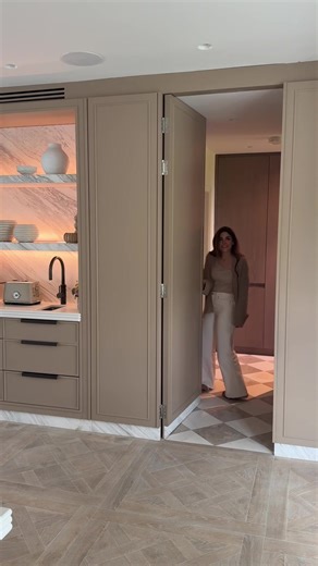Secret Pantry Behind a Hidden Door Design
