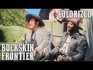 Western Movie | Buckskin Frontier | COLORIZED | Full Western Movie | Cowboys | Ranch Film