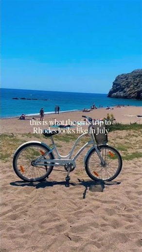 If you needed a sign to book the girls trip to Rhodes, then let this be it!!