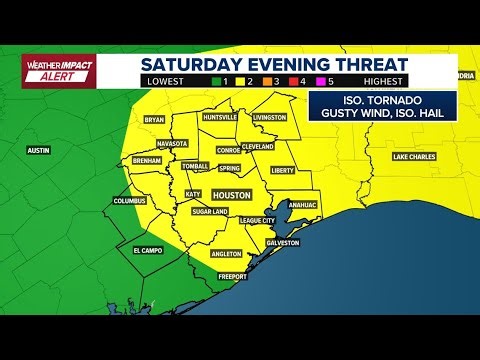 LIVE: Houston-area radar, plus a check on the forecast with strong storms possible today