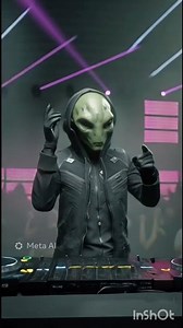 Alien DJ #3danimation #arcane #alien #cyberpunk #rij