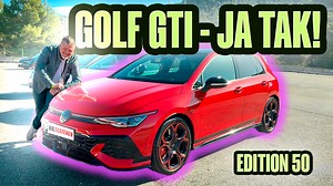 Det blev et stort JA TAK da Volkswagen inviterede til en dag med den nye Golf GTI Edition 50 på en racerbane ved Barcelona. Der blev endda også tid til at køre lidt i nogle af de gamle Golf GTI'er. | Biltesteren