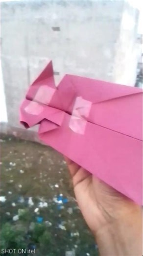 EASY PAPER AIRPLANE THAT FLIES SO GOOD# SHORTS