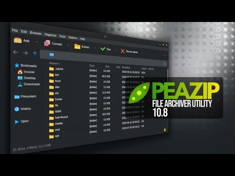 PeaZip 10.8 File Archiver Boosts RAR and TAR Support
