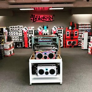 @bumpboxx in stock ! 🔥🔥🔥 Roll through Slangin to get yo sound right ! . The worlds loudest Bluetooth Boombox ! . Starting at $239 and up . #slanginsound #slanginsoundandtint #sound #boombox #dope #loudaf #audio #audiophile #portableaudio | Slangin Sound and Tint