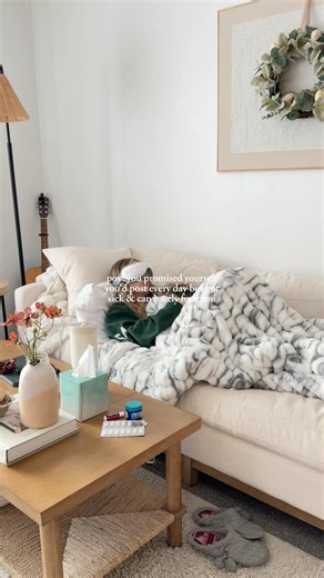 The show must go on lol #sickday #lazyday