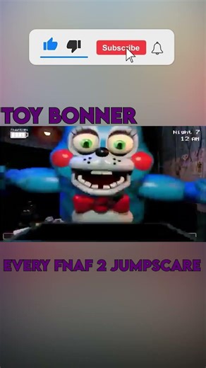EVERY FNAF 2 JUMPSCARE IN ONE VIDEO! | #FNAF #shorts #horror