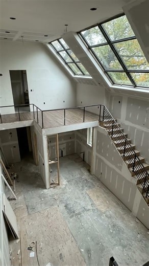 From Construction to Cozy Loft: A Transformation Time-Lapse #viral #homedesign