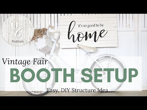 Booth Setup Idea ~ Booth Structure ~ Vendor Fair Setup ~ DIY Booth Setup