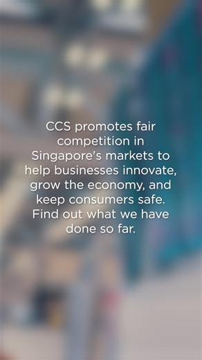 Meet the individuals behind the cases! Discover how CCS has fostered competition and protected consumers in Singapore for the past 20 years. These dedicated professionals work tirelessly to ensure healthy competition and protect consumers – strengthening our economy one case at a time. Watch the full video: https://go.gov.sg/ccs20-video #CCS20 #Celebrate20 #MakingMarketsWorkWell #HealthyCompetition #FairMarkets | Competition and Consumer Commission of Singapore