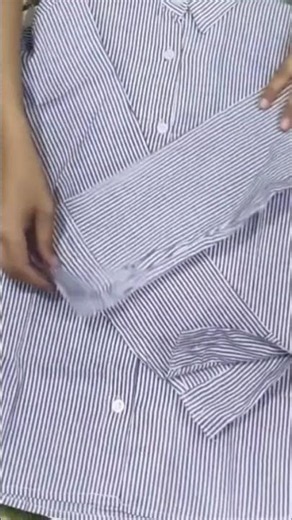 Haul Unboxing: Blue & White Striped Button-Down Shirt 👔