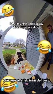 This was a failed food delivery.#Delivery#funny#Funny Videos#fail#fyp