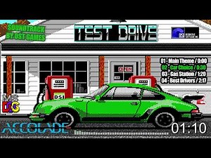 Test Drive OST | 1987 | MS-DOS - all soundtrack in one video