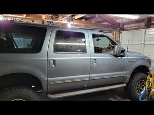 2000 ford excursion rear hatch and Saturday shenanigans 🤪