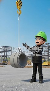 There are three common rigging hitches: Straight, Choker, and Basket. #safetyawareness #safetyfirst #safetytips | Abdul Hanan IDip Nebosh