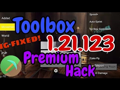 Toolbox 1.21.123 Premuim Apk| 32 bit minecraft Toolbox Download Mediafire Link || Best Hack Client