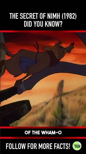Did you know THIS about THE SECRET OF NIMH (1982)? Fact 4