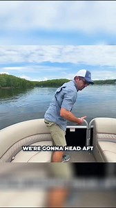 A few cool features on this Ranger Reata 220C! See more with our full review and test drive at www.bridgemarina.com/boat-sales/ #boating #boatreview #rangerpontoons #pontoonlife #lakehopatcong #bridgemarina | Bridge Marina, Inc.