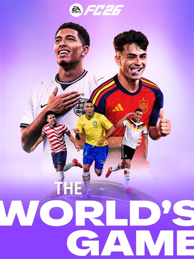 Deutschland 2-2 Türkei/Verlängerung 2-3/Spiel.8/Finale(THE WORLD'S GAME)EA Sports FC 26 Video Ps4 Spiel Spiel mit türkischen Kommentator Finale. THE WORLD'S GAME CHAMPION 2026(TÜRKEI) EA Sports FC 26 ist eine Fußballsimulation aus dem Jahr 2025. Das Computerspiel der EA-Sports-FC-Reihe wurde von den Electronic-Arts-Studios in Vancouver und Rumänien entwickelt und am 26. September 2025 unter dem Sportsimulationslabel EA Sports veröffentlicht. Das Spiel ist für Microsoft Windows, PlayStation 4, Pl