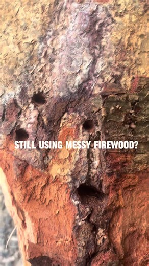 Hotter. Longer. Cleaner. 🔥 Our 100% recycled wood‑chip logs hit different — tap the link in bio to upgrade your fire game. #SustainableHeating #WoodStoveLife #HomesteadHacks